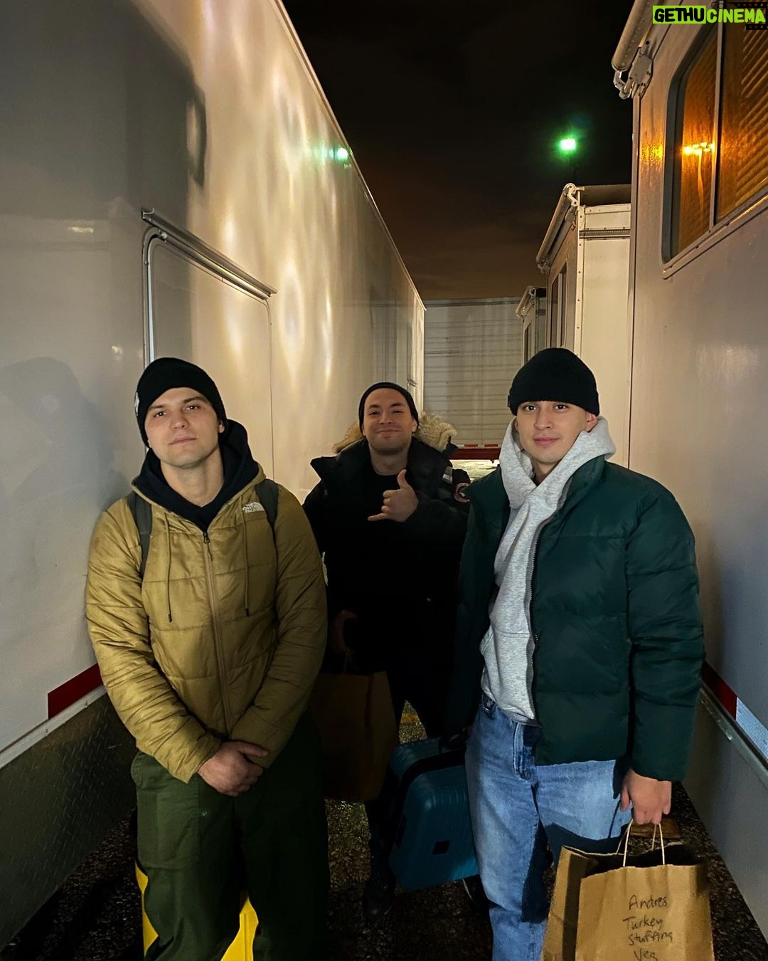 Shannon Kook Instagram - Reacher Season 2 is hanging itβs hat up for hiatus but ending the year with plenty of festive spirit on set! Merry Christmas Eve everyone ππ! Toronto, Ontario