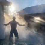 Shannon Kook Instagram - Pushed the reset button and took a day of solo time at the local spa between shoot days. Topped it off with some company and friends joining much later on. #breatheeasy #winnipegmanitoba #winnipegspa #thermeabynordicspa #nordicspa #canadianspa #breathedeep Thermëa - Winnipeg