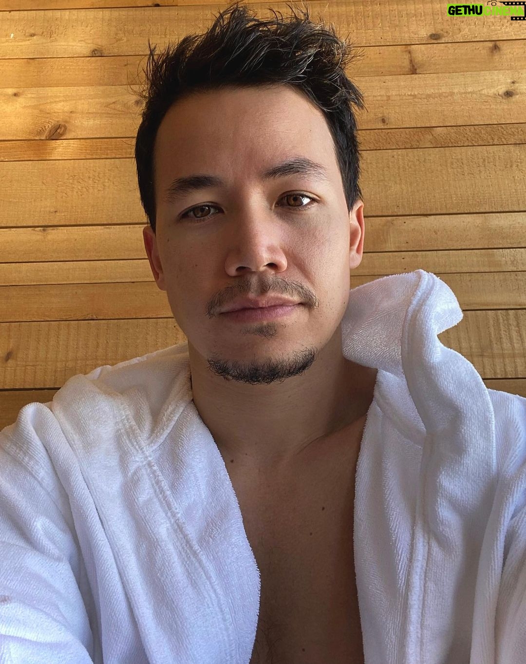 Shannon Kook Instagram - Pushed the reset button and took a day of solo time at the local spa between shoot days. Topped it off with some company and friends joining much later on. #breatheeasy #winnipegmanitoba #winnipegspa #thermeabynordicspa #nordicspa #canadianspa #breathedeep Thermëa - Winnipeg