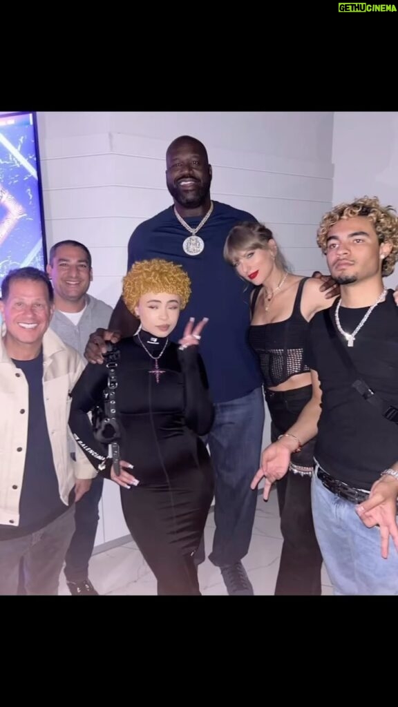 Shaquille O'Neal Instagram - and @icespice is so dam fine thanks @taylorswift