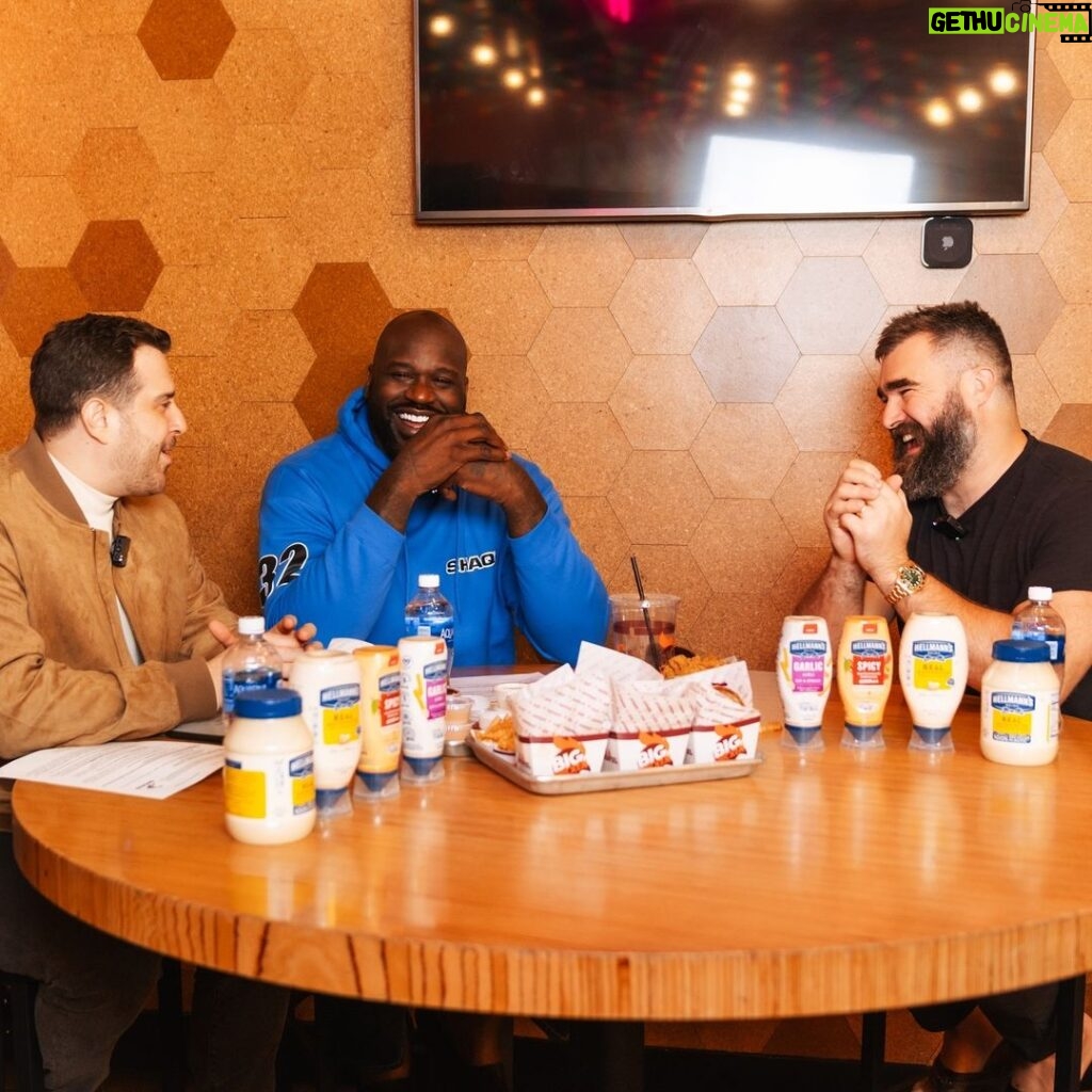 Shaquille O'Neal Instagram - The Big Podcast: Super Bowl Edition Watch Ep. 8 with special guest Jason Kelce tomorrow 🚨