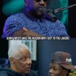 Shaquille O'Neal Instagram - I wouldn’t have been a Laker if it wasn’t for the great Jerry West Follow @thebigpodwithshaq for more from our latest episode 🔥