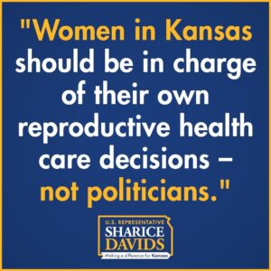 Sharice Davids Instagram - Your health care decisions should be between you and your doctor.