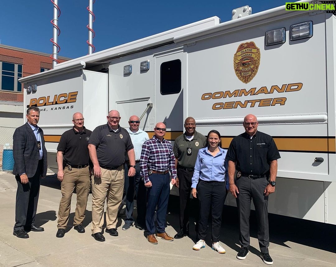 Sharice Davids Instagram - I requested federal funding alongside Olathe city officials to help the police and fire departments serve our community more effectively by upgrading and expanding programs that are already working well. It was great to see these projects today!