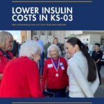 Sharice Davids Instagram - For too long, Kansans have been forced to pay extremely high prices for insulin while drug companies rake in massive profits. Today, I released a report on how a law I supported last year has drastically lowered the cost of insulin for folks in #KS03. By capping the cost of insulin, we are not only lowering a major cost burden for tens of thousands of Kansans — we are saving lives. I will continue to support federal legislation that instates this price cap for all insulin users and lowers the overall cost of health care.