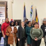 Sharice Davids Instagram - Got to chat with folks from the Kansas Black Farmers Association this week! Ensuring Kansas' rich agricultural heritage is accessible to everyone is a cause I'm proud to champion.