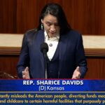 Sharice Davids Instagram - Congress should be honest with the American people. But isn’t that the bare minimum? Today, I offered the official motion to halt a vote on a bill that would divert funds meant for food & childcare to harmful facilities that purposely deceive folks seeking reproductive health care.