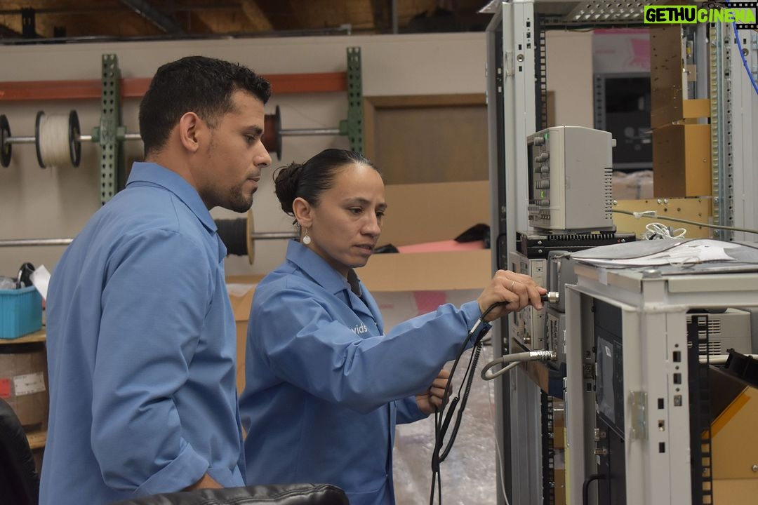Sharice Davids Instagram - To strengthen supply chains and bring down costs, we must make more goods at home. That’s exactly what I saw at Indra Air Traffic, Inc. in Overland Park today during my Sharice’s Shift. AND huge congrats to Indra on the new “Made In Kansas” designation. KS-made products are the best products!