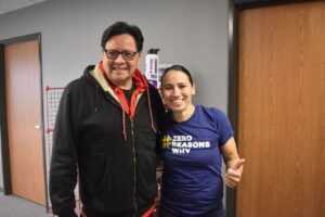 Sharice Davids Instagram - Today’s workout at EverFit in Shawnee was a blast, especially as so many Kansans have made living healthy a New Year’s resolution. I’m right there with them!

Kansas small businesses, including locally owned gyms, are at the heart of our community. I’ll continue standing up for them through my role on the U.S. House Small Business Committee, so they can support our economy, their families, and their employees.
