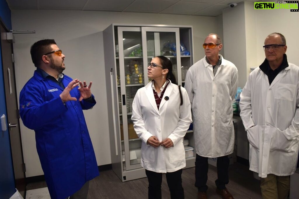 Sharice Davids Instagram - Was great being back at Ronawk this past week! They are helping to develop the health care practices of the future. AND they’re investing in our youth by giving students on-the-job training in STEM fields.