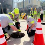 Sharice Davids Instagram - Water infrastructure touches many parts of our lives, but people don’t always realize how important those systems are until they fail. Yesterday, I got my hands dirty, shadowing hard-working Kansans on a “Sharice’s Shift” to highlight how the bipartisan infrastructure law is protecting our community. Kansas City, Kansas
