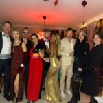 Sharon Battiste Instagram - MORD IN MONTE CARLO ♥️♠️♦️♣️ Danke, für so wundervolle Tage♥️ Danke, dass es euch gibt♥️ Ich liebe euch ♥️ #family #friendship #krimidinner #birthdaypartyfun #bondgirls #007jamesbond #goldendress