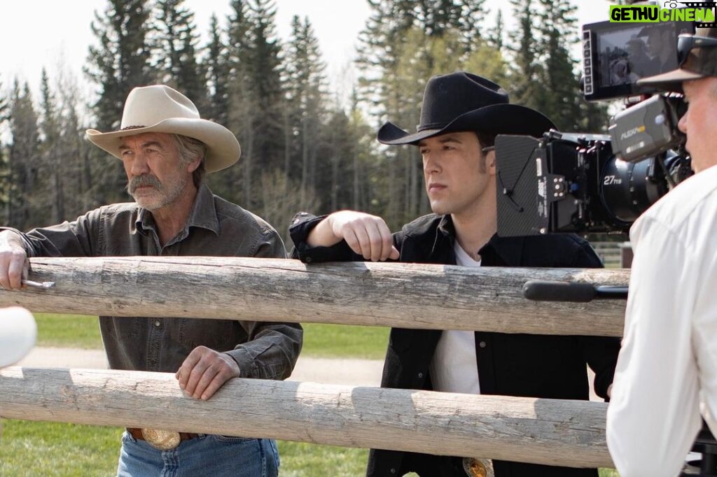 Shaun Johnston Instagram - Okay, folks. This is a mind bender for me. This is my very own first born, Shea. Playing ‘Young Me’ in Heartland this Season. How do you spell ‘Pride’? Sj