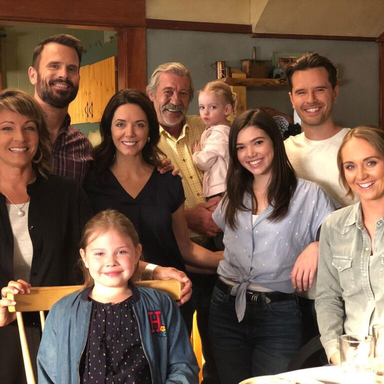 Shaun Johnston Instagram - Heartache. Our last ‘Heartland Family’ photo of the season. We’ve wrapped filming for this year. I’m now unemployed. But I am a certified hardwood floor installer. Hmmm. Sj