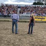 Shaun Johnston Instagram – A little friendly competition never hurt nuthin’, right? Except my entire body! Here’s my Push Ups contest with Heartland wrangler Jeri Duce at last week’s Super Fan Fun Day. Thanks y’all. Sj