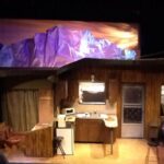 Shaun Johnston Instagram - Here's the set Coralie and I will be playing on in Shadow Theatre's 'Annapurna'. Opening night in less than a week. Already! (19th). Sj