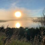 Shaun Johnston Instagram - Just on my way to work. I’d call that a beautiful start to a day. Sj
