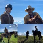 Shaun Johnston Instagram - Purdy good day, I’d say. We luv this girl. Sj #bayemcphersonofficial #hlinprod #official_heartlandoncbc #heartlandseason16