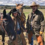 Shaun Johnston Instagram - What a gal. Everybody loves ‘er. Even my horse. And he’s pretty smart. Sj #officialheartlandoncbc #hlinprod