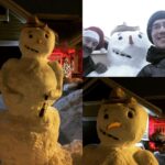Shaun Johnston Instagram – You’re never too old to build a snowman with your kids. My son Cael and I and our new friend ‘Side-swipe Jimmy’. Sj