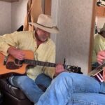 Shaun Johnston Instagram - Trailer Session!!! Blame McHandsome. Amber and I were onit! Sj. @kevin_mcgarry_w #hlinprod #iloveheartland #official_heartlandoncbc #coversong