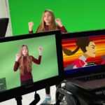Shaylee Mansfield Instagram – What a cosmic experience channeling each Eternals character AND working with a Deaf director @douglasridloff for the first time ever. All made possible by @marvelstudios @disney and @respecttheability . The short episodes of The Untold Tales of Eternals in ASL are now on YouTube. As soon I was done, the first thing I did was to wipe off all the makeup!!!!!! 🤢 

#marvelstudios #eternals #americansignlanguage #childactress Atlanta, Georgia
