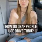 Shaylee Mansfield Instagram - When using the drive thru, Deaf people should equally have an easy experience as everyone else… in our case, they asked us to pull over (not a first and won’t be the last) and wait much longer for our food. For others, some drive thrus have simply refused to accept a Deaf person’s order. Fast food restaurants need to realize that we all have a life, children to take care of, are not in the mood to step out of our car into the freezing or hot weather, and just simply want to get our food the fast way. When will fast food be fast for Deaf people? 🍔🍟 Austin, Texas