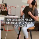 Shaylee Mansfield Instagram – I’ve said before that some Deaf people do enjoy and experience music in their own ways. As for me, I do not hear words at all. How I experience music is by reading the lyrics, wearing a headphone, turning the volume way up, and most important of all, marching to my own beat. The best part I sign along, not sing along! Very much like hearing people, I sign with a variety of emotions to express what this “Lost Boy” song by @itsruthb truly means to me. Purely in my own language which requires time to translate from English. It’s not perfect but I’m getting there!

And if you’re wondering if the sounds are turned off, it is. Time for hearing people to experience music visually and through feeling. To all the lost boys and girls, this is for you. 🤟

#signlanguage #americansignlanguage #marchtoyourownbeet #musictime #neverland