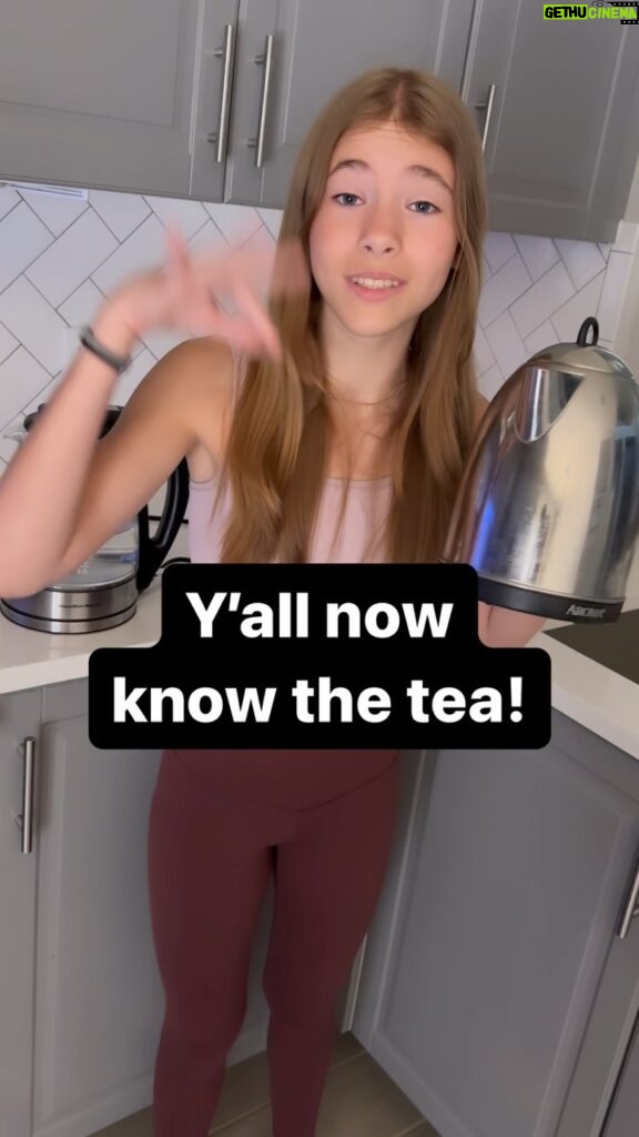 Shaylee Mansfield Instagram - Spilling the tea for my people… here’s this really cool visible tea kettle that literally lights up my life! 🔥 Perfect and safe for my Deaf family (and for anyone who loves blue lights and watching the bubbles). For some reason the caption didn’t show up for the 1st part, sorry!