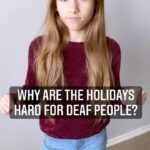 Shaylee Mansfield Instagram – Holidays are hard in so many ways for Deaf people coming from a hearing family. In fact, 90% of Deaf people are from a hearing family. Most of them don’t sign or learn how to sign.

There’s a lot of small talk in between, head nodding, and fake laughs at the holiday gatherings. Eventually, Deaf people find ways to keep them entertained through books, TV, movies, or social media. Some choose to leave early. If there is one, there’s this hearing mom who interprets everything (and that’s impossible to do!). Take the burden off them and give them the gift of full inclusion.

AND…Don’t just do this for the holidays only, but year round, every day. 

#deafawareness #holidaysarecoming #signlanguage #americansignlanguage #thebestgift Austin, Texas