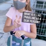 Shaylee Mansfield Instagram - What is it like to travel as a Deaf person? It’s like walking into a world of people talking and announcements… There were many times where Deaf people went to the wrong gate because it moved to a different one causing them to be late or even miss their flights. There were many times where Deaf people sat in a plane not knowing if there’s something serious. Almost no one thinks to even communicate with Deaf people about that. More often than not, Deaf people would ask the passenger sitting next to explain what’s happening around them. When will this change where it’s 100% inclusive? #deafawareness #deafexperience #inclusive #signlanguage #americansignlanguage
