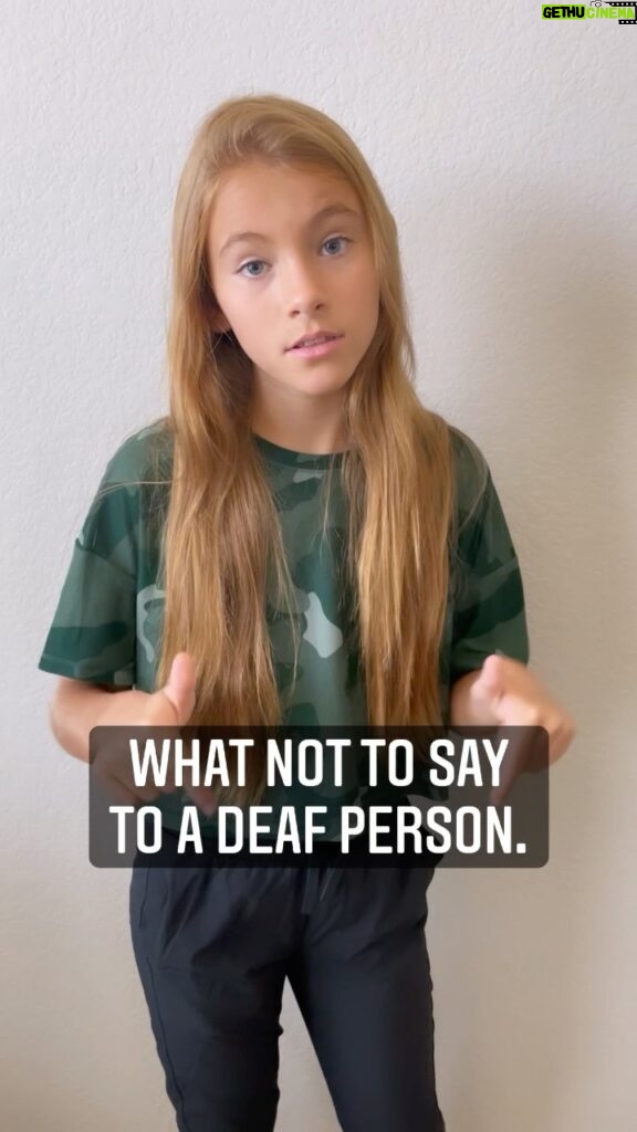 Shaylee Mansfield Instagram - What not to say to a Deaf person. Believe it or not, all of these comments still happen today. To not be difficult and to fit in. Some days, people are shocked that Deaf people are so smart. Other days, we are seen as deaf and dumb. Hearing people continue to think they know what is best for the Deaf person. It just doesn’t stop. #americansignlanguage #signlanguage #deafawareness #whatnottodo #deafcommunity