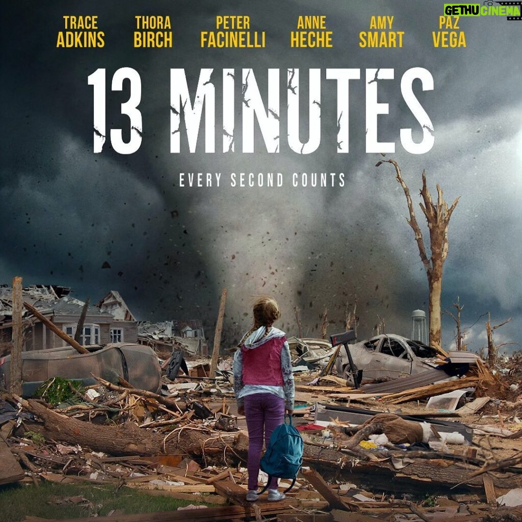 Shaylee Mansfield Instagram - In theaters October 29th, on digital and on demand, November 19th. And yes, that’s me facing the biggest storm ever. 🌪 #deafactress #childactrsses #watchout