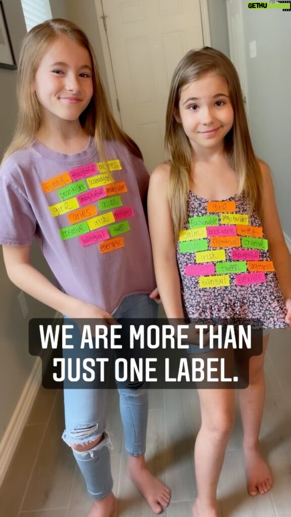 Shaylee Mansfield Instagram - People think we’re different because I am Deaf and my sister @ivymansfield is hearing. The truth is that we are different in so many ways. AND similar in so many ways. It is time to see that we are not defined by one label... that we are whole human beings. What makes you YOU? #differentnotless #bilingual #beyourownkindofbeautiful #diversitymatters #sistersquad #dontassume