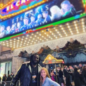 Shaylee Mansfield Instagram - A night of dreams come true… 

Watching the magnificent @LaurenRidloff portray as a Marvel superhero! The first Deaf person to ever do so. 

Being among several remarkable Deaf stars such as @TroyKotsur, @TheCJJones, @NyleDiMarco, @IamHaroldFoxx, and @SandraMaeFrank) at this premiere gives me the hope that there is a place for us in Hollywood. 

Now, I’m going to dream even bigger!!!

#Eternals #RedCarpet #Deaf #Actor #SignLanguage #styledbylahoma #tranquilitysalonscv
