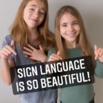 Shaylee Mansfield Instagram - So many people have said that sign language is so beautiful. It certainly is, but it is also graphic! Watch the video to get a glimpse of how sign language can be graphic. 😳🤭😂😅