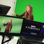 Shaylee Mansfield Instagram – What a cosmic experience channeling each Eternals character AND working with a Deaf director @douglasridloff for the first time ever. All made possible by @marvelstudios @disney and @respecttheability . The short episodes of The Untold Tales of Eternals in ASL are now on YouTube. As soon I was done, the first thing I did was to wipe off all the makeup!!!!!! 🤢 

#marvelstudios #eternals #americansignlanguage #childactress Atlanta, Georgia