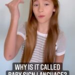 Shaylee Mansfield Instagram - Why is it called Baby sign language? When you teach babies or even children, do you call it Baby English? Baby Spanish? Baby Cantonese? Nope! Let’s change how we talk about baby sign language by using sign language (American Sign Language, Japanese Sign Language, etc).