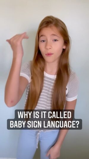 Shaylee Mansfield Instagram - Why is it called Baby sign language? When you teach babies or even children, do you call it Baby English? Baby Spanish? Baby Cantonese? Nope! Let’s change how we talk about baby sign language by using sign language (American Sign Language, Japanese Sign Language, etc).