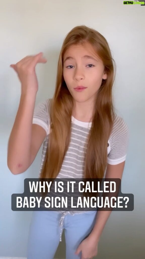 Shaylee Mansfield Instagram - Why is it called Baby sign language? When you teach babies or even children, do you call it Baby English? Baby Spanish? Baby Cantonese? Nope! Let’s change how we talk about baby sign language by using sign language (American Sign Language, Japanese Sign Language, etc).