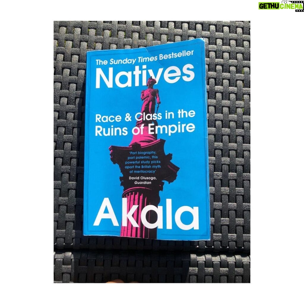 Shaznay Lewis Instagram - Currently we are reading Natives written by Akala. Definitely one of the most insightful books I’ve read. 🖤🙏🏾