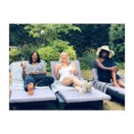 Shaznay Lewis Instagram - Saturday shenanigans with my @ruby1kid @michellegayle1 🖤🖤