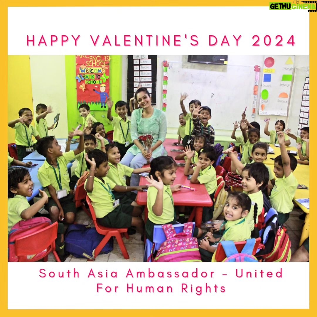 Sheena Chohan Instagram - Embracing the true essence of love on Valentine's Day by spending it with these precious kids. 💕 Love is not confined to romantic relationships, it's a beautiful emotion that can be shared with anyone and everyone. Let's cherish the purest form of love that exists in our everyday lives. Photographer - @ajinkya_dholephotography Courtesy - @dreamcentres . . #ValentinesDayWithKids #EmbraceLove #PureLove #valentinesday2024 #valentines #kidsactivities #kids #love #pure #serene Mumbai, Maharashtra