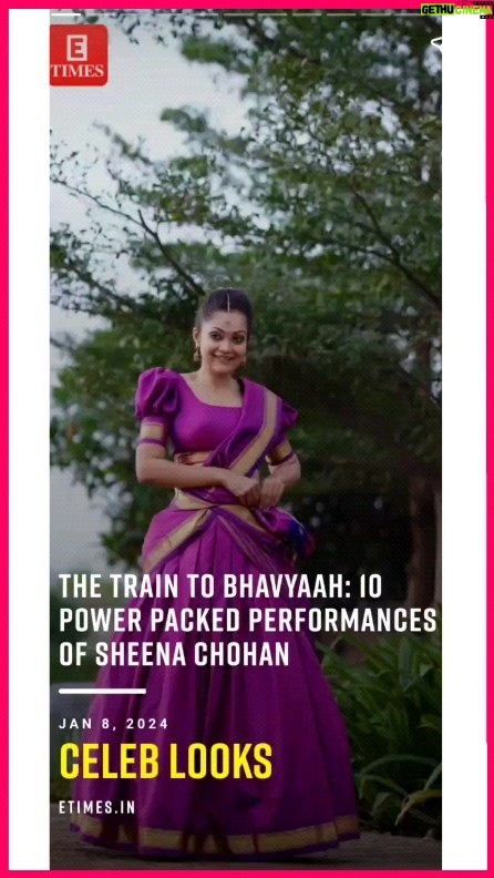 Sheena Chohan Instagram - Diversity is my strength, and I'm proud of it! #PattuPavadaChronicles #DreamingBig". @timesofindia rightly speaks about the diverse characters that I was a part of, Thank you for showing me the transformative journey through your article.... @saradha_natarajan @etimestelugu #love #timesofindia #instagood #diversity #characters #loveforfilms #loveforexperiments #alwaysontop #SheenaChohan Mumbai, Maharashtra