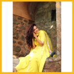 Sheena Chohan Instagram - As I walk along this path of sunlight, the world transforms into a canvas of happiness adorned with shades of yellow. The radiant sunshine lifts my spirits, illuminating my soul with its gentle glow. Today, I choose to let the golden hues fill my heart with endless happiness and gratitude 🌟💛 . . Photographer: @saumays_photography Wearing : @aachho . #Love #instagood #fashion #photooftheday #photography #art #beautiful #yellow #nature #natural #outdoors #reigning #SheenaChohan Mumbai, Maharashtra