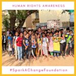Sheena Chohan Instagram - “To deny people their human rights is to challenge their very humanity.” - @nelson_mandela_oficial , South African civil rights activist. We encourage the future, we build the future, we are the future. Join hands with me in spreading awareness about #HumanRights and its significance. Thank you @sparkachangefoundation for the opportunity to communicate with the kids of tomorrow, they truly are a blessing. #Humanity #HumanRights #humanitarian #human #collaborate #care #aware #spreadtheawareness #sheenachohan Mumbai, Maharashtra