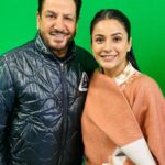 Shehnaaz Kaur Gill Instagram - Had the pleasure of meeting legendary @gurdasmaanjeeyo sir today!
