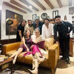Shehnaaz Kaur Gill Instagram - Good time with amazingly talented people! Thank you for having us @nawazuddin._siddiqui ✨♥️ @apnabhidu your presence not only brings a smile, but great laughter!