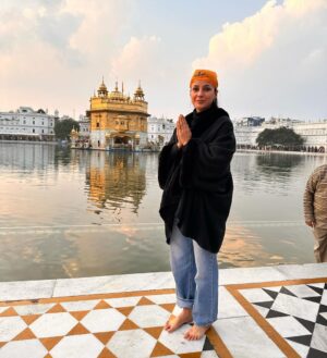 Shehnaaz Kaur Gill Instagram - waheguru ji 🙏
