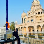 Shehnaaz Kaur Gill Instagram - Dhan Dhan baba deep singh ji 🙏 ਗੁਰਦੁਆਰਾ ਟਾਹਲਾਂ ਸਾਹਿਬ